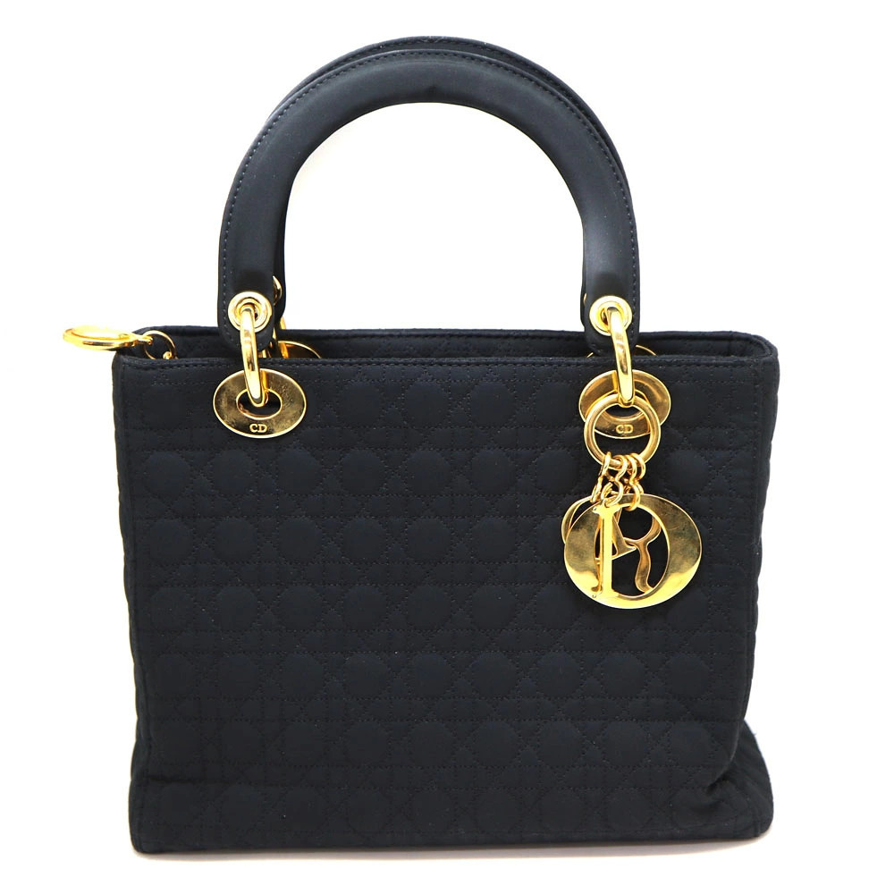 Dior Lady Cannage Bag Black